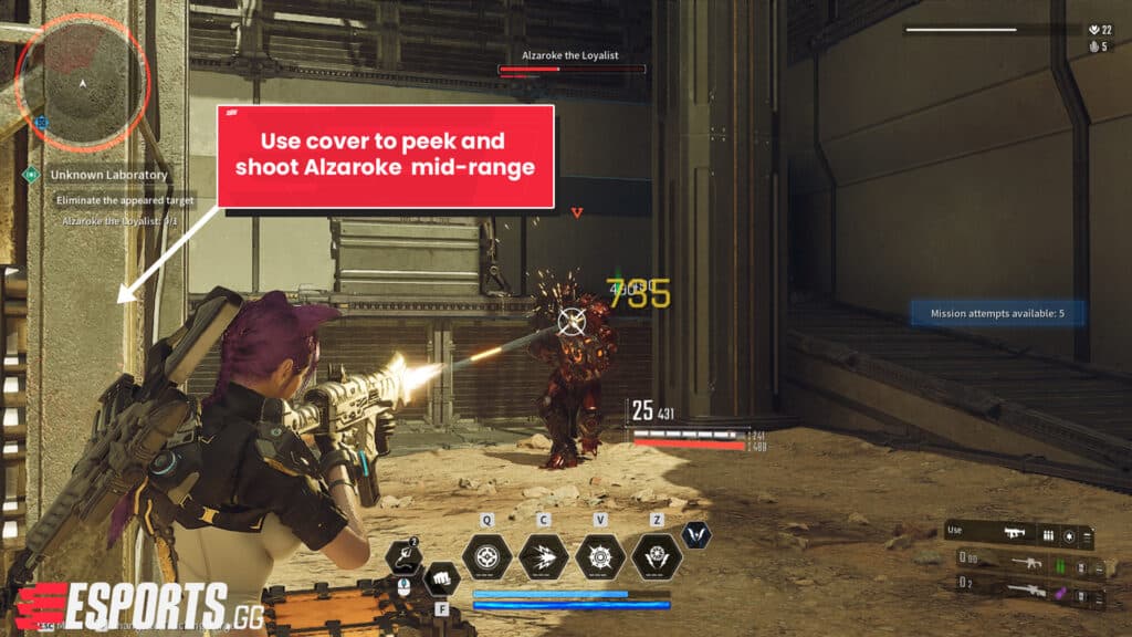 Never get close to Alzaroke because he will smoke you