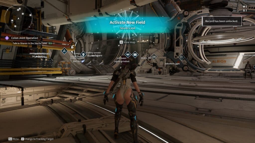 The Sterile Land is unlocked after completing the Formal Descendant Training Quest (level 10+ required)