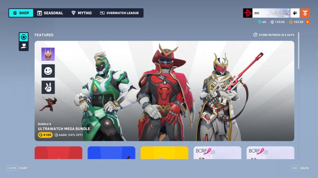 Cybervision Zarya plus Ultrawatch Cassidy and Ana (Image via esports.gg)