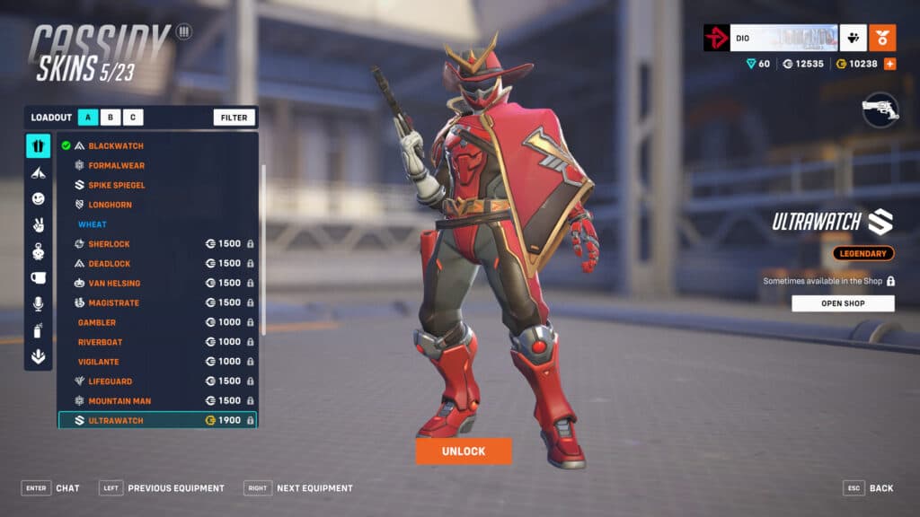 Ultrawatch Cassidy skin (Image via esports.gg)