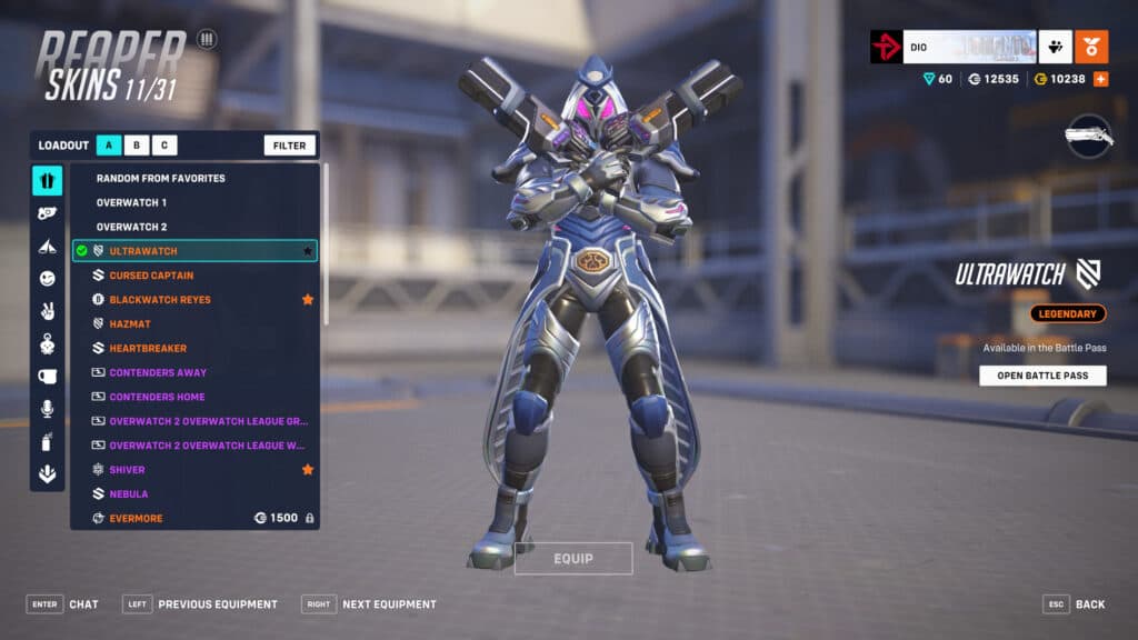 Ultrawatch Reaper skin (Image via esports.gg)