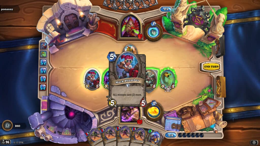 Muck Plumber in Hearthstone (Image via esports.gg)