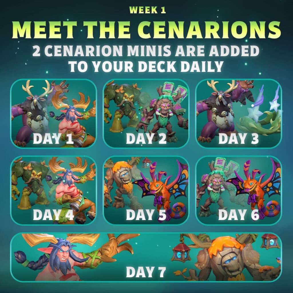 Cenarion Festival Week 1 graphic (Image via Blizzard Entertainment)