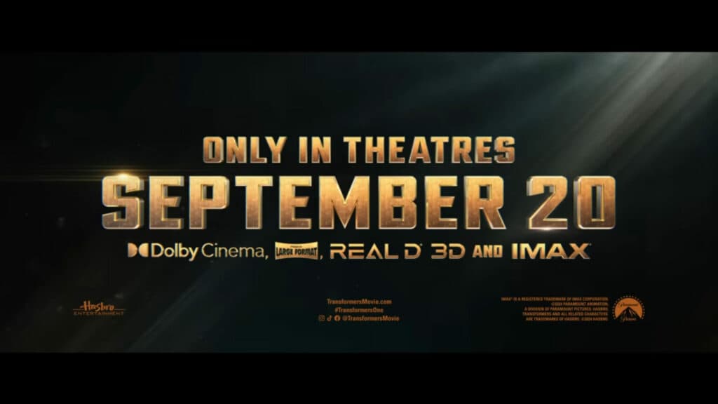 Where to watch Transformers One (Image via Paramount Pictures)