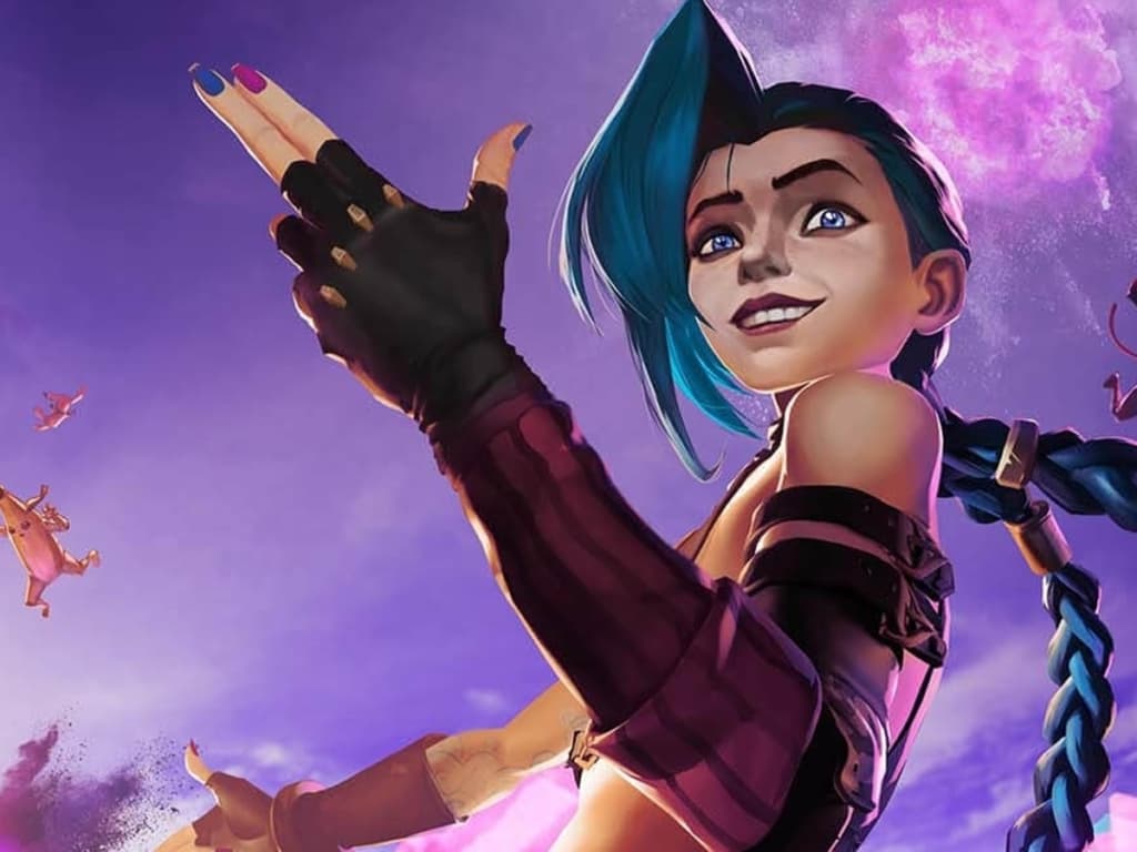 Jinx artwork (Image via Riot Games)
