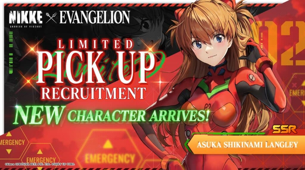Asuka will be available in an upcoming Pick Up Recruitment Event (Image: Shift Up)