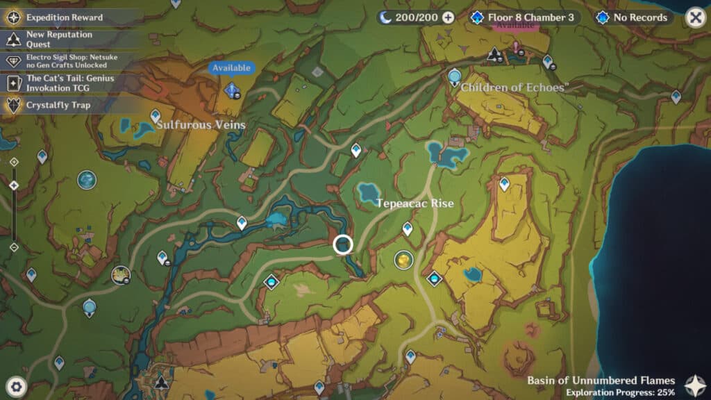 Gifts and Gifts in Return quest location (Image via esports.gg)