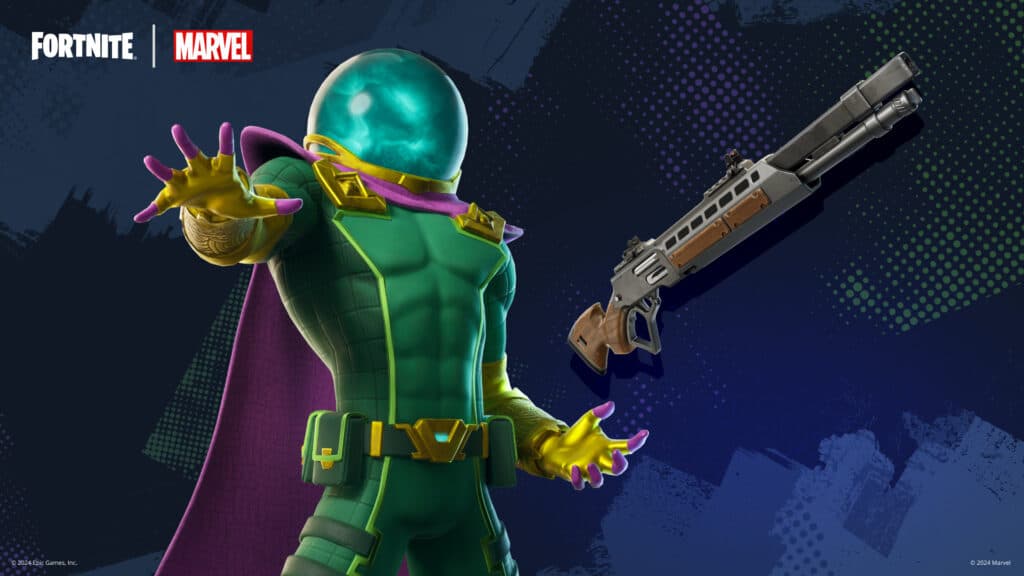 The villain from Spider-Man is haunting players in Fortnite (Image via Epic Games)