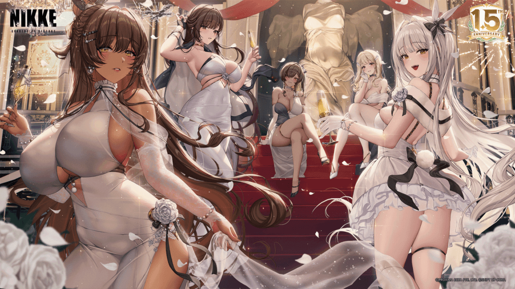 Official NIKKE Wallpaper to celebrate the 1.5 Anniversary of Goddess of Victory: NIKKE