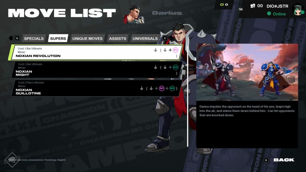 Darius 2XKO moves (Image via esports.gg)