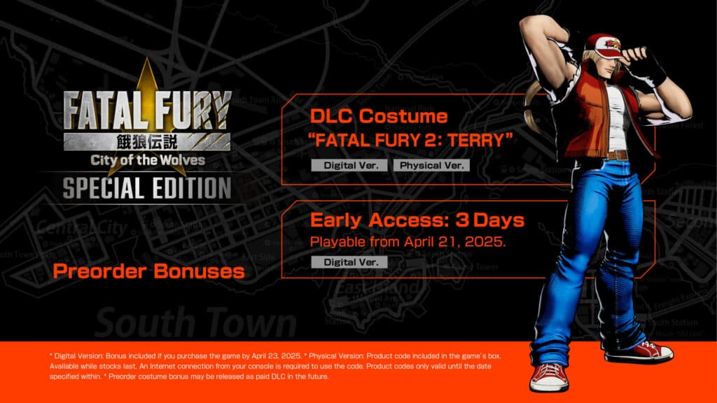 FATAL FURY: CotW early access release date (Image via SNK Corporation)