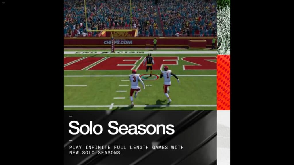 Madden NFL 25 Solo Seasons screenshot (Image via Electronic Arts)