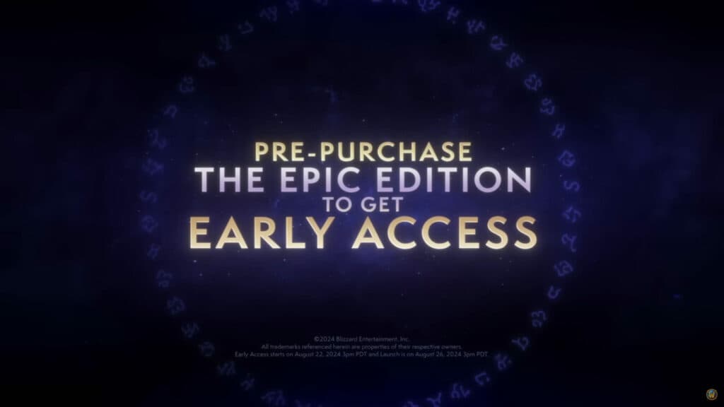 How to unlock get early access to WoW The War Within (Image via Blizzard Entertainment)