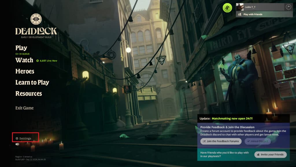 After clicking on "Settings," head to the "Video" tab (Image via esports.gg)