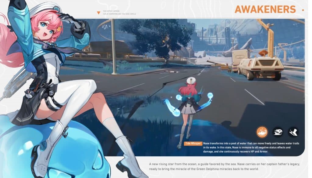 Nase's gameplay (image via Fate Trigger: The Novita)