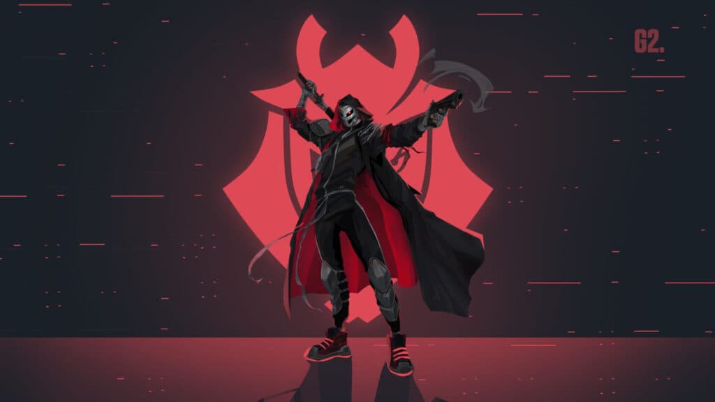The samurai symbolizes the G2 Esports team (Image via G2 Esports)