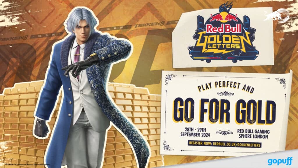 TEKKEN 8 Red Bull Golden Letters 2024 (image via Red Bull Gaming)