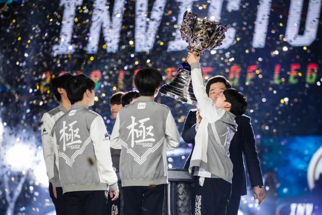 Invictus Gaming won the Worlds 2018 (Image via Riot Games)