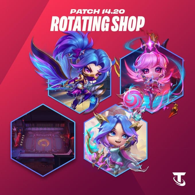 TFT patch 14.20 rotating shop teaser (Image via Riot Games)