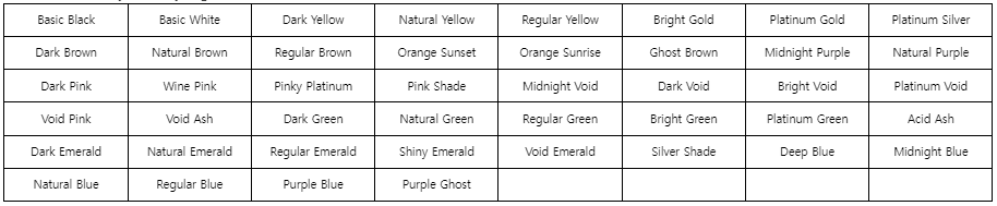It's time to dye the hair of your favorite Descendant after update 1.1.4 (Image via NEXON)