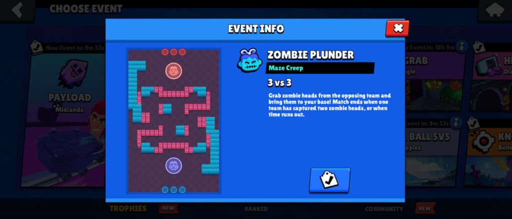 Zombie Plunder in Brawl Stars (image via esports.gg)