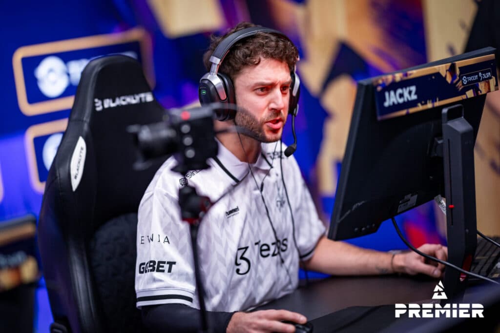 JACKZ held his own throughout Dust2 (Image via BLAST & Stephanie Lindgren)
