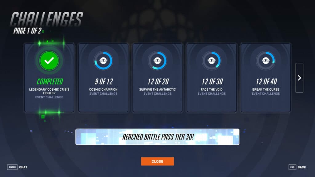 Overwatch 2 Cosmic Crisis legendary difficulty (Image via esports.gg)