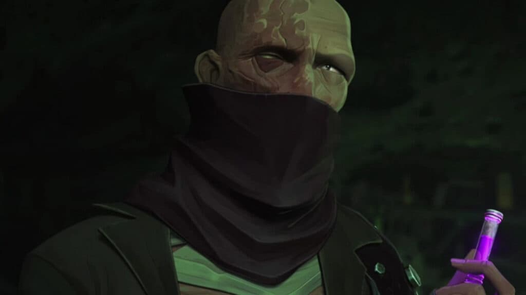 Singed is the mad doctor working with Silco (Image via Netflix)