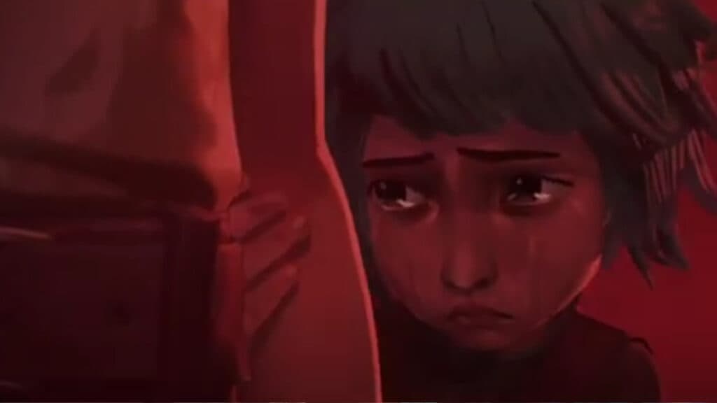 Vi and Powder had to be raised by Vander (Image via Netflix)