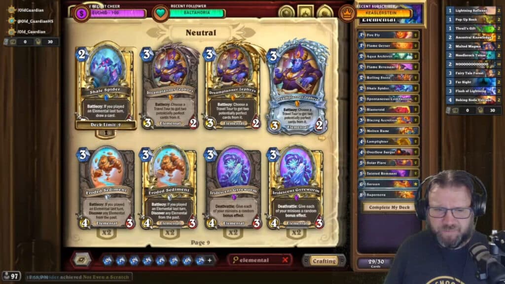 Screenshot of Old Guardian during the theorycrafting event (Image via esports.gg)