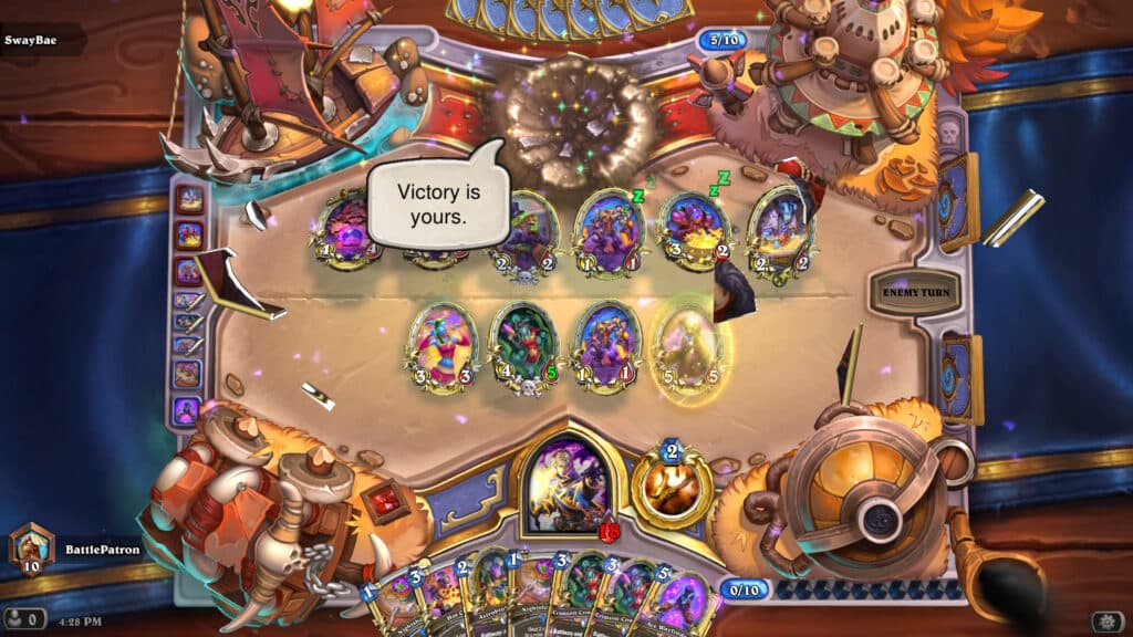 We tested out MarkMcKz's Mystified Draenei Priest deck (Image via esports.gg)
