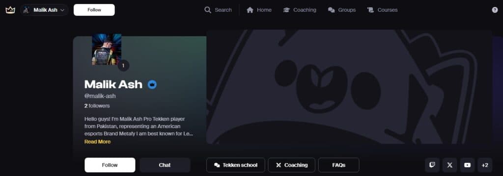 Malik Ash's profile on Metafy.gg