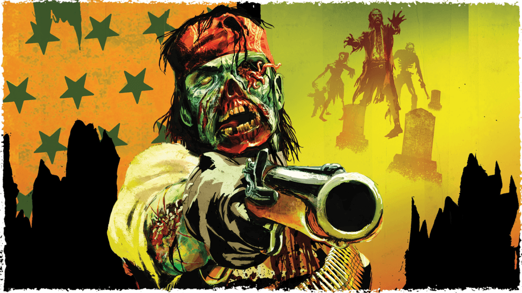 Red Dead Redemption's Undead Nightmare companion story (Image via Rockstar Games)