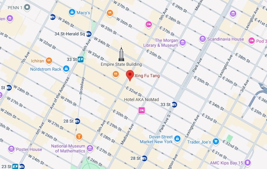 Google Map for XingFuTang Los Angeles Location (Click to to open Google Maps)