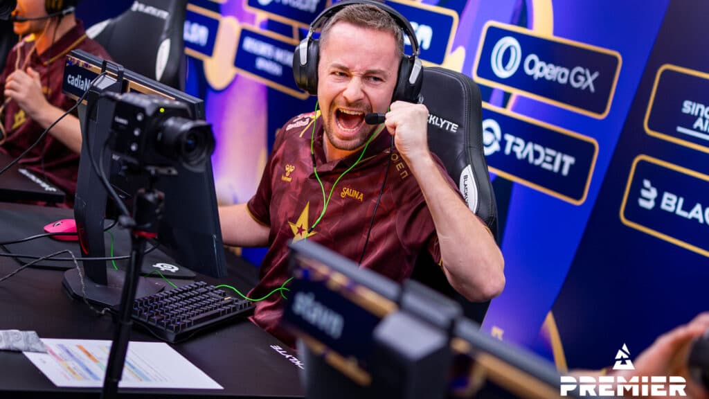 CadiaN is among the CS2 pros that didn't like the new Train (Image via Stephanie Lindgren and BLAST)