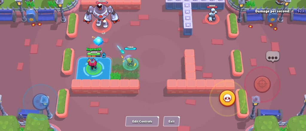 A water projectile by Juju in Brawl Stars (image via esports.gg)