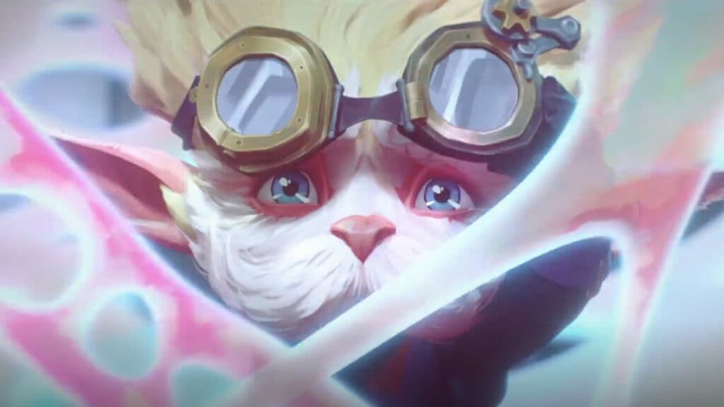 Heimerdinger inside the time travel machine (Image via Netflix)