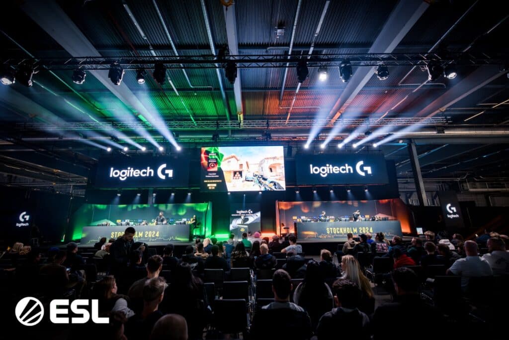 ESL Impact stage (Image via ESL FACEIT Group | Helena Kristiansson)