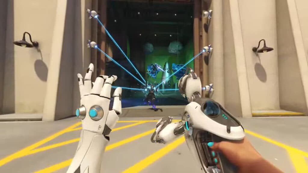 Symmetra's "Car Wash" is back (Image via Blizzard Entertainment)