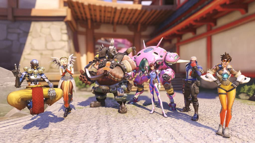 The Overwatch Classic event features the first 21 heroes (Image via Blizzard Entertainment)