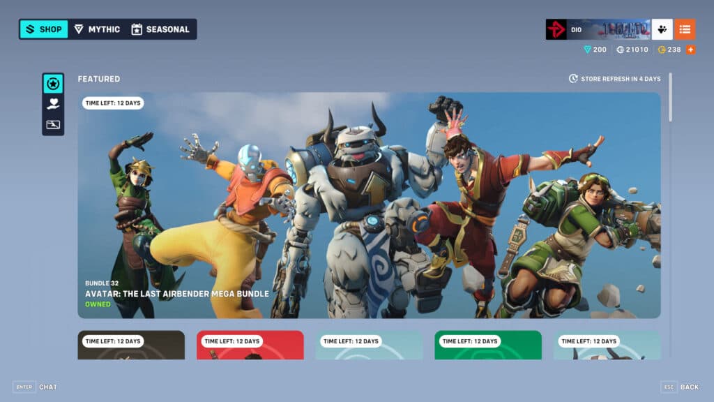 Overwatch 2 Avatar skins (Image via esports.gg)