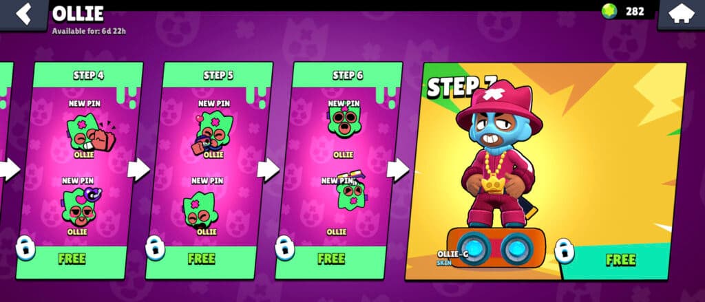 Ollie's bundle in the Brawl Stars shop (image via esports.gg)
