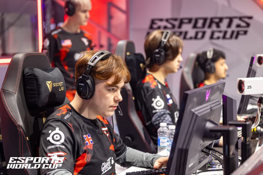 Arctic representing FaZe at the Esports World Cup // Photo EWC