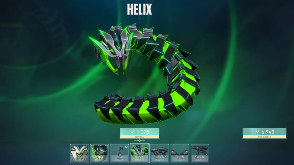 Helix flex item screenshot (Image via esports.gg)