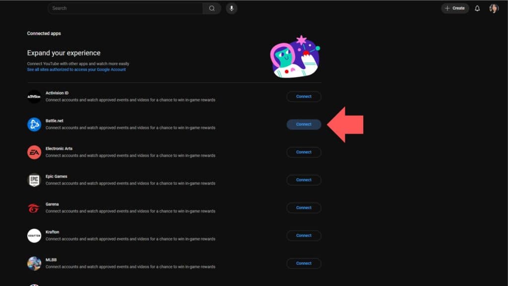 How to connect your YouTube and Battle.net accounts for free Overwatch 2 skins (Image via esports.gg)