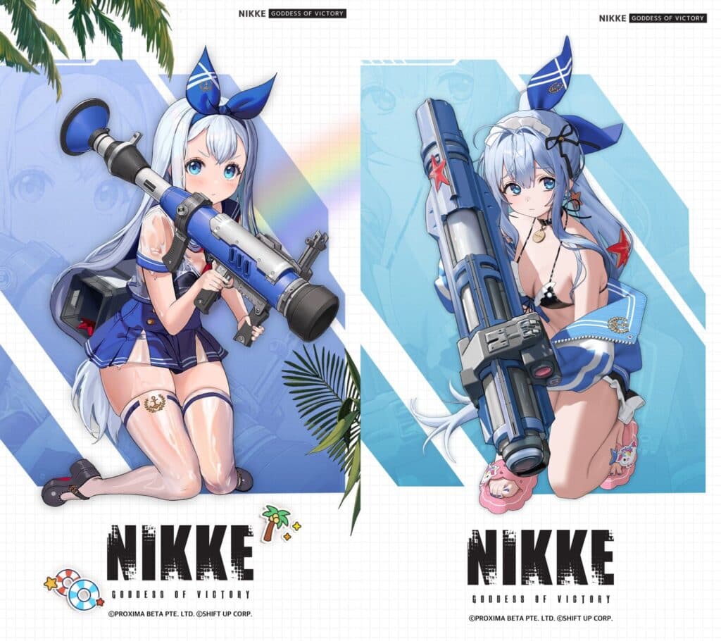 Original Anchor Vs Anchor: Innocent Maid (image via Goddess of Victory: Nikke)