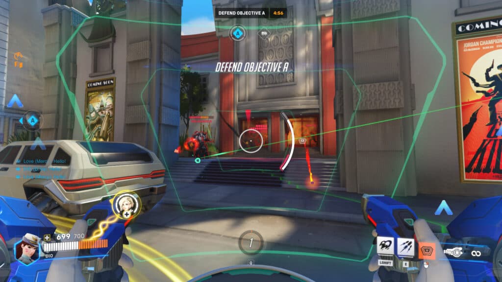 The Defense Matrix initiative is named after D.Va's Defense Matrix ability (Image via esports.gg)