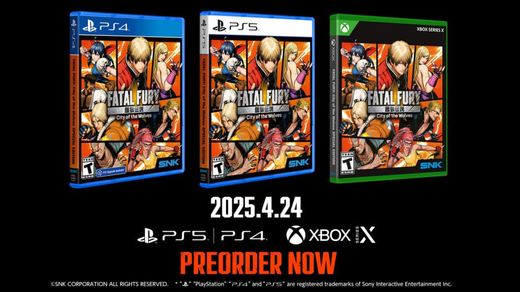 The FATAL FURY: City of the Wolves platforms and release date (Image via SNK Corporation)