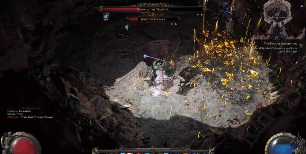 Path of Exile 2 screenshot (Image via esports.gg)