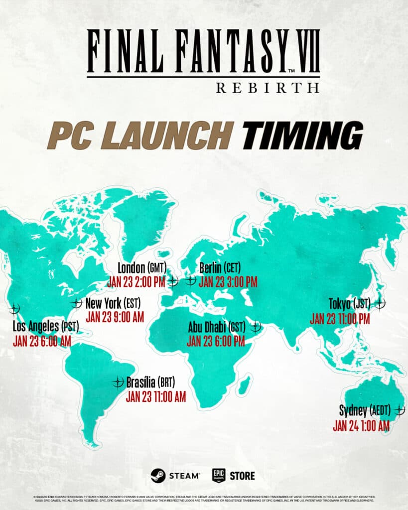 Not long now. (Image via Square Enix)